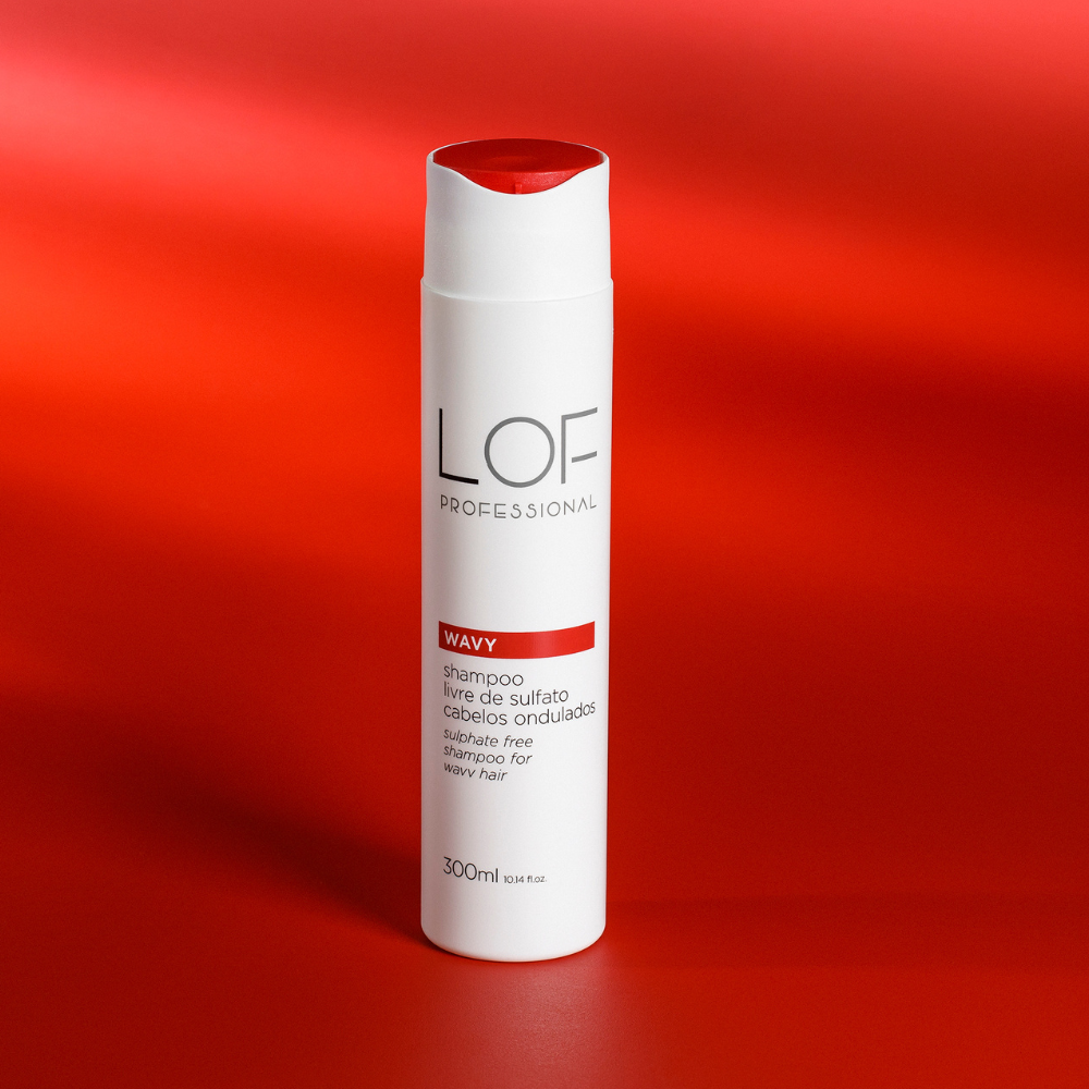 Shampoo Wavy LOF - prepara cabelos cacheados e ondulados para definição perfeita