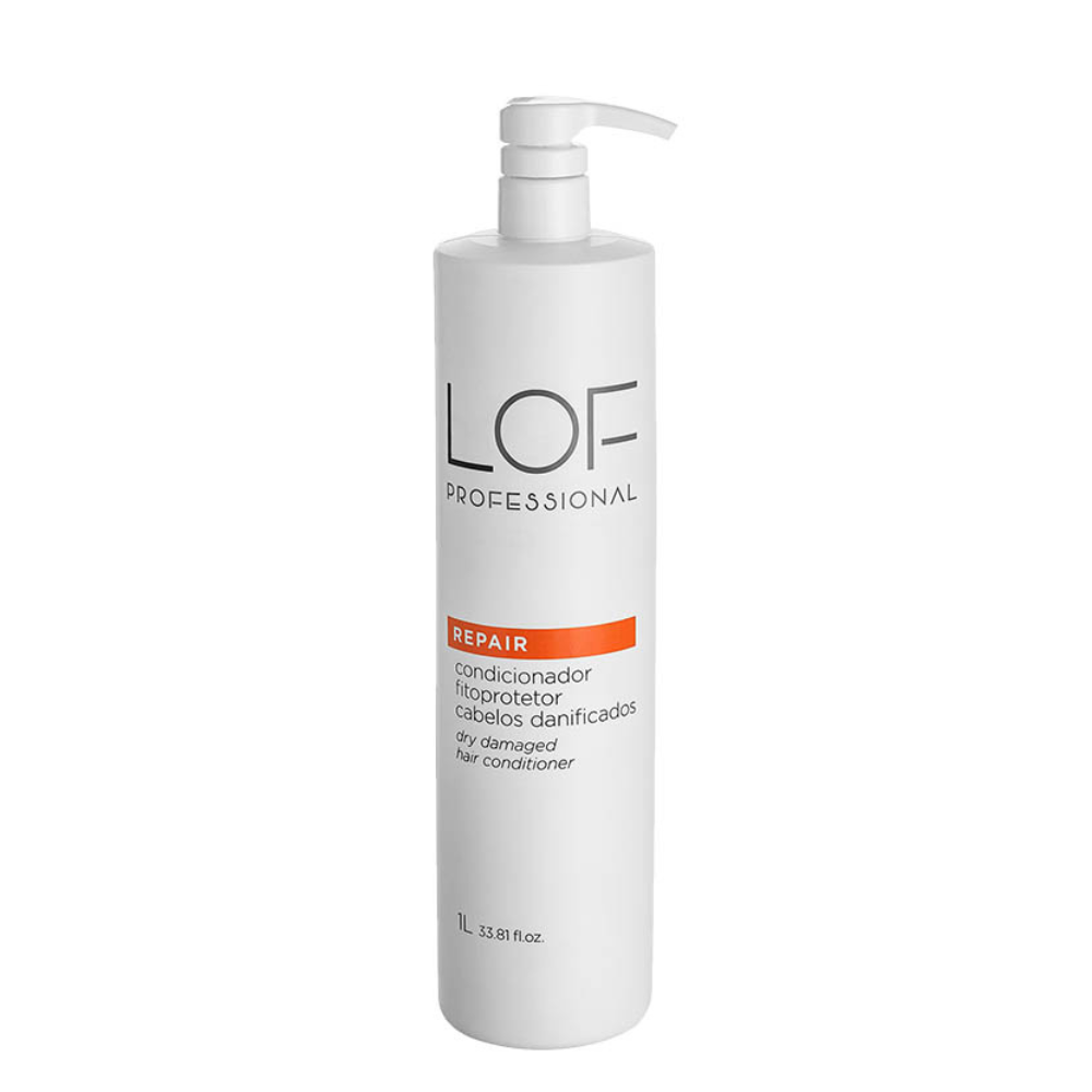 Condicionador Repair LOF 1L - fitoprotetor em tamanho profissional para salões