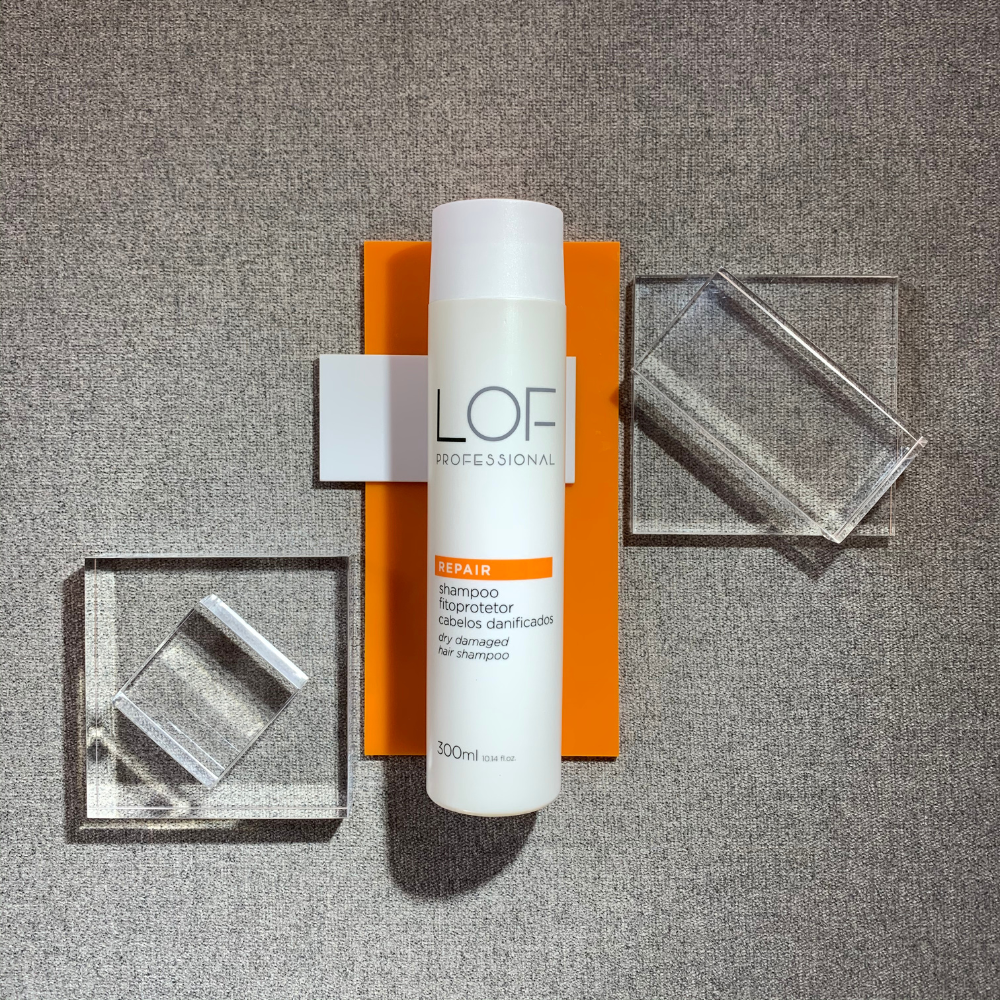 Shampoo Repair LOF - limpeza respeitosa com ação reparadora desde a lavagem