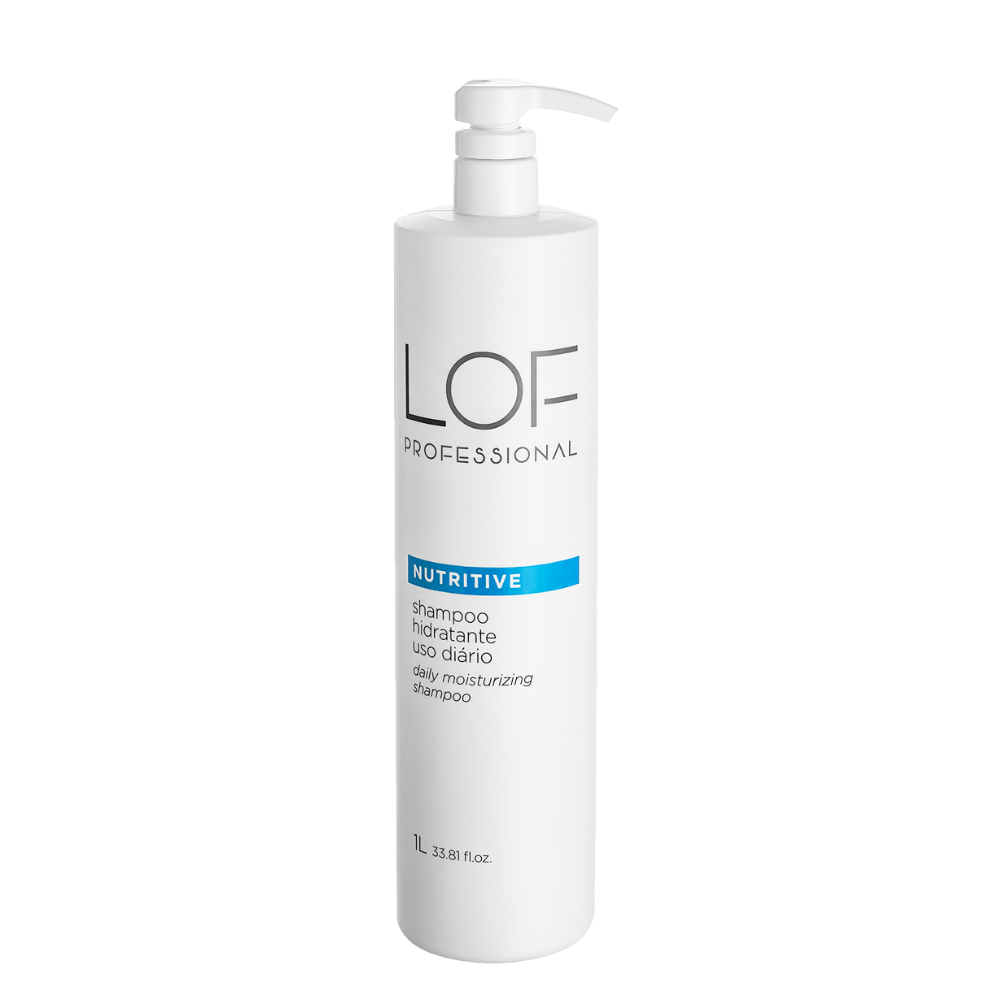 Shampoo Nutritive LOF 1L - hidratação profunda com óleos nobres e maior rendimento