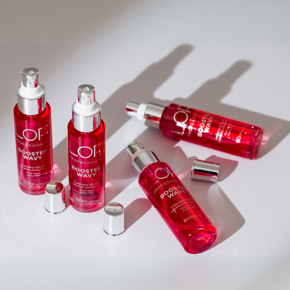 Booster Wavy LOF 60ml - hidratação e definição para cabelos cacheados e ondulados