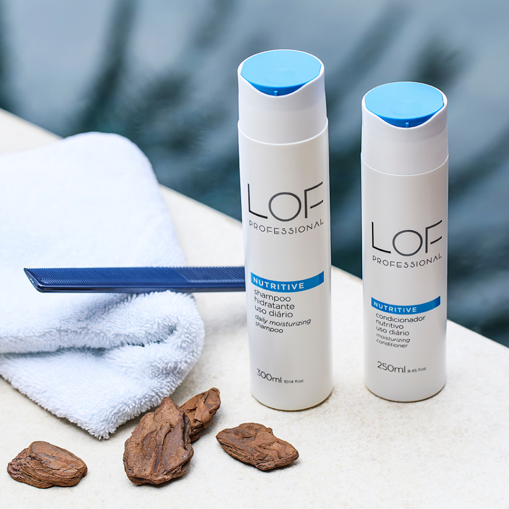 Shampoo Hidratante Nutritive LOF - maciez e brilho a cada lavagem