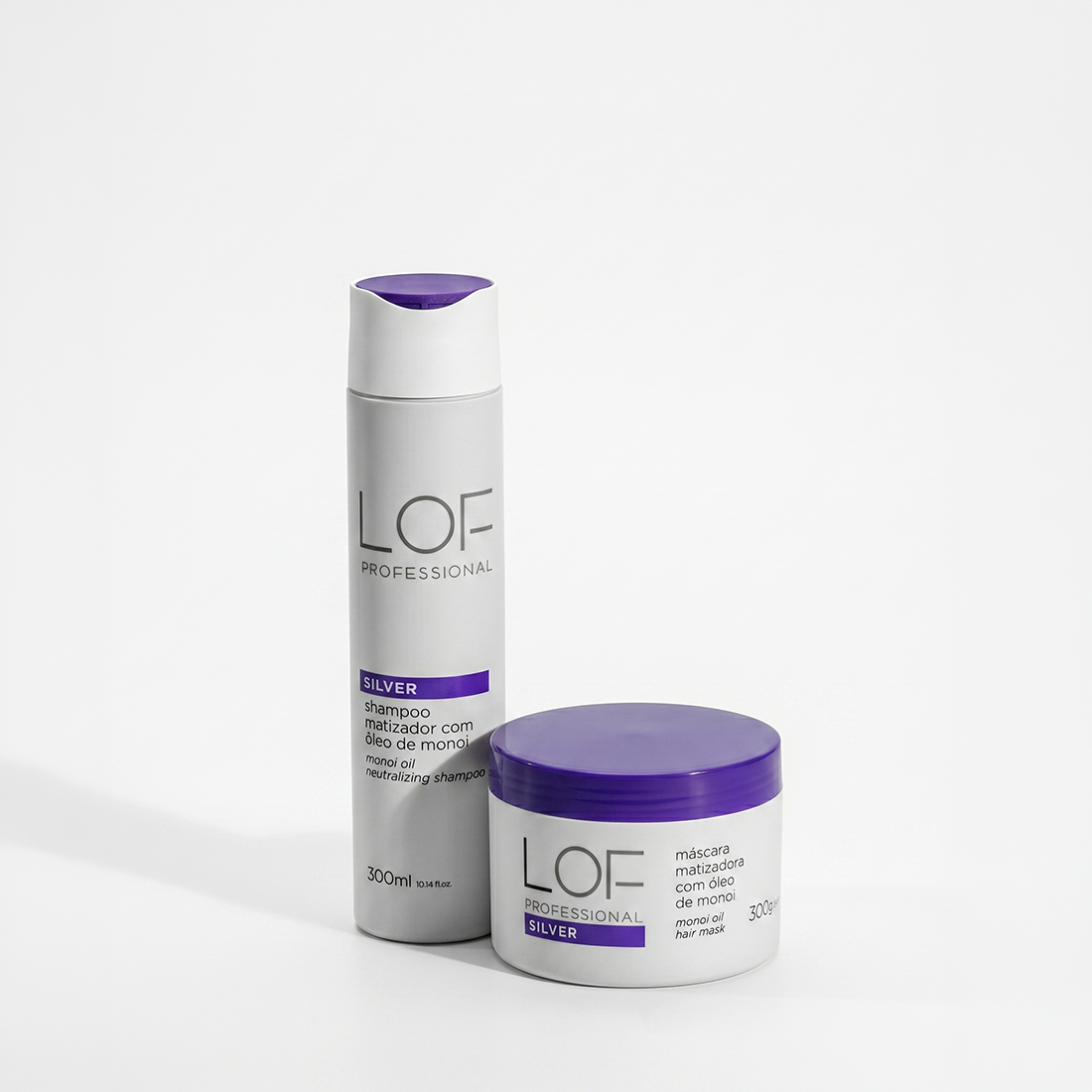 Kit Loiro Perfeito LOF - duo matizador para loiros, descoloridos e mechas sem amarelo