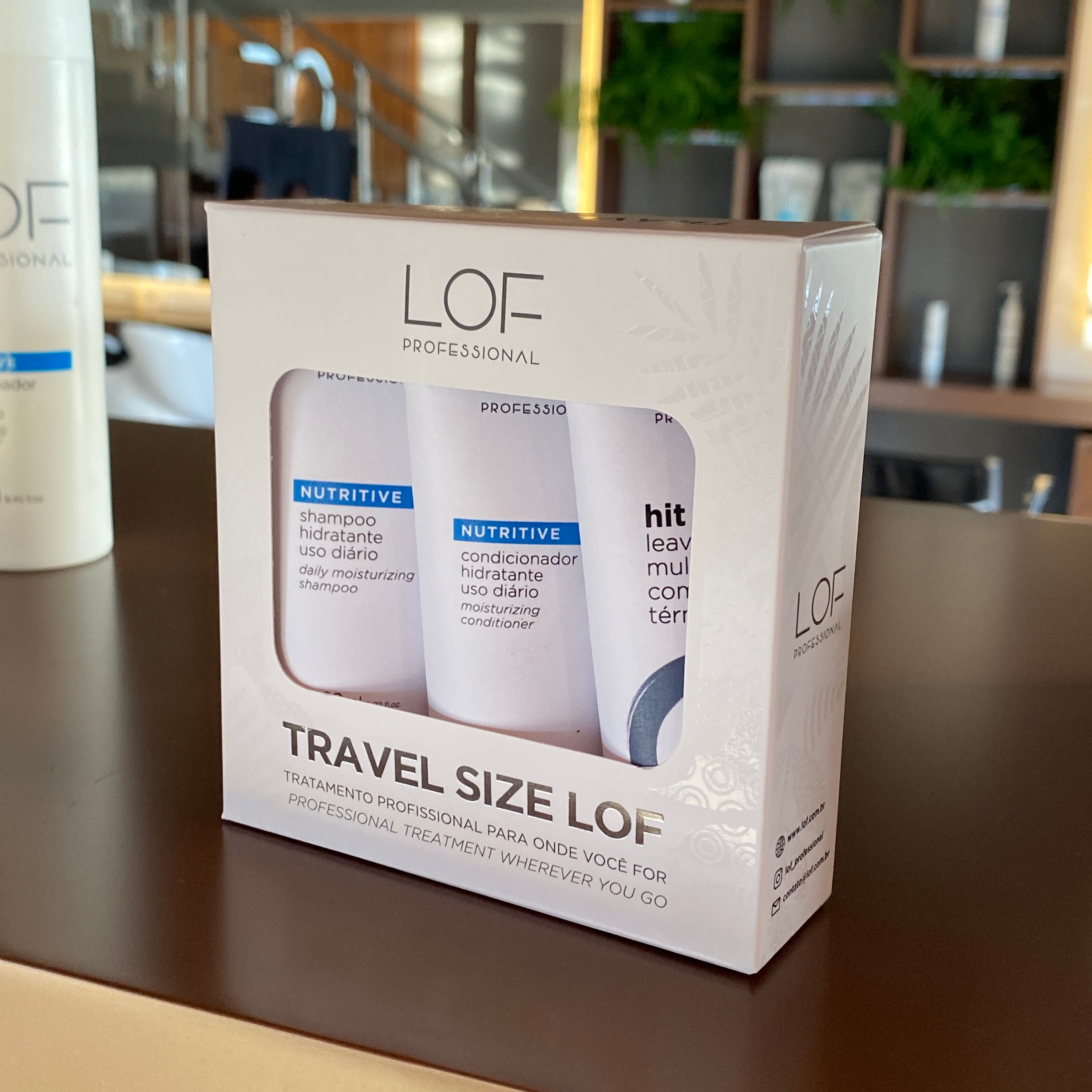 LOF Professional Kit Viagem - necessaire capilar completa para viagens