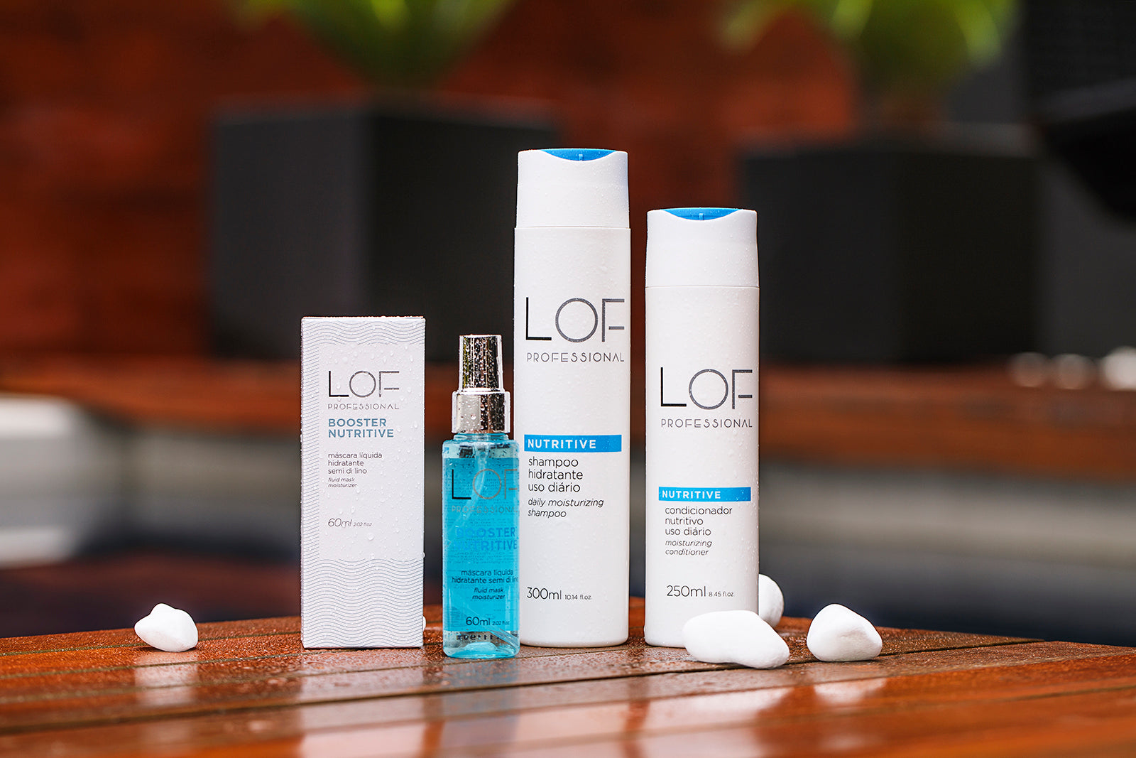 LOF Professional Kit Nutrição - cronograma capilar completo com Booster Nutritive