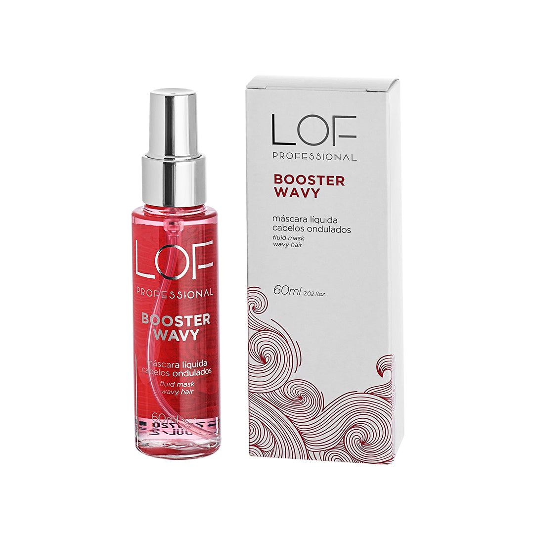 Booster Wavy LOF Professional - tratamento intensivo que controla frizz em cachos